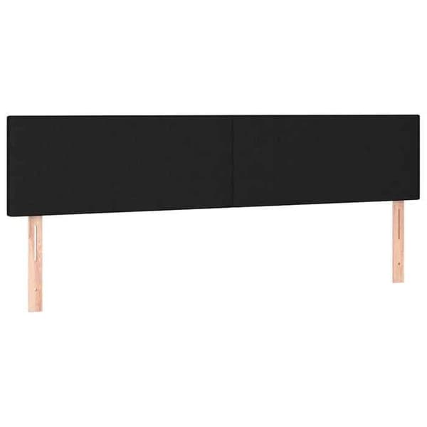 Maison Exclusive - Hovedgærder Sort 180x5x78/88 cm Stof