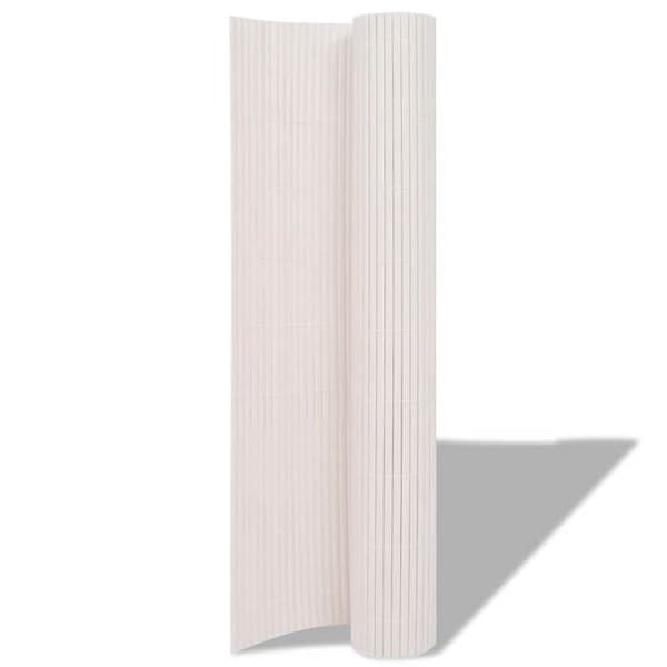 Maison Exclusive - Vit trädgårdsstängsel 150 x 300 cm PVC Vit
