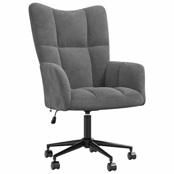 Maison Exclusive - Mørkegrå Velour Relax stol