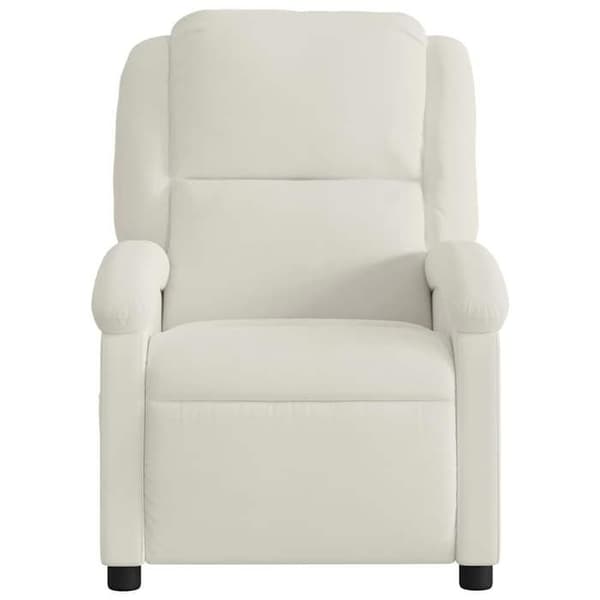 Maison Exclusive - Recliner i krämfärgad sammet Grädde