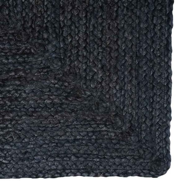 Maison Exclusive - Mørkegrå område tæppe 80 x 400 cm Jute