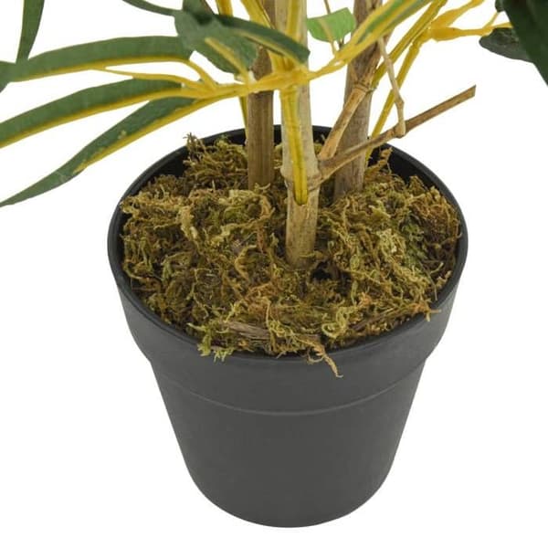 Maison Exclusive - Konstgjord bambu 368 blad 80 cm grön