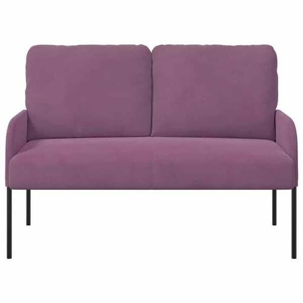 Maison Exclusive - Sofaer med pude 110cm Lilla Krydsfiner