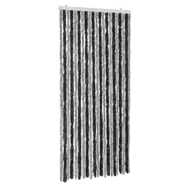 Maison Exclusive - Harmaa ja musta hyttysverkko 90x200 cm chenille