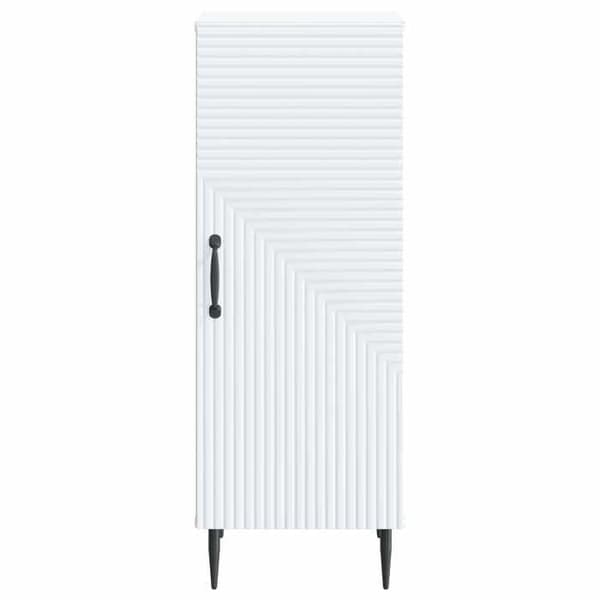 Maison Exclusive - Buffé Vit 33 x 34,5 x 89,5 cm Ingenjörsträ