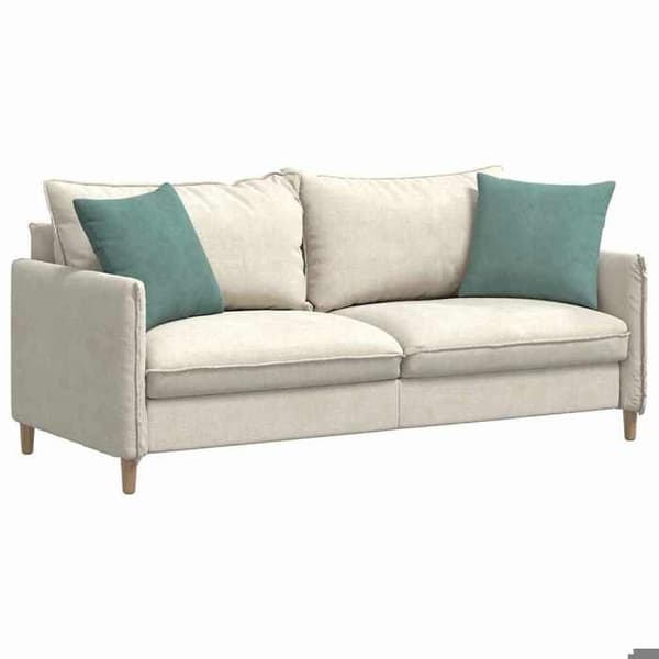 Sofa puder - EKSKLUSIV HUS - Sæt 2 - Fløjl - 45 x 45 cm - Havgrøn Grön Hav