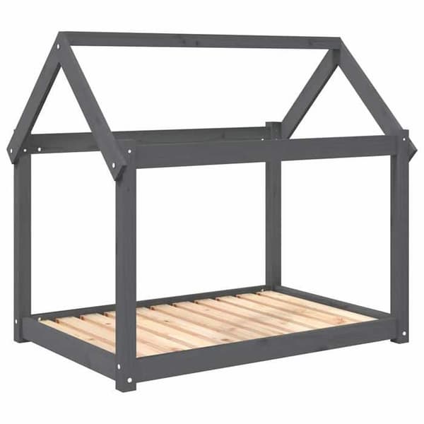 Maison Exclusive - Hundeseng Grå 101x70x90 cm Solid fyrretræ