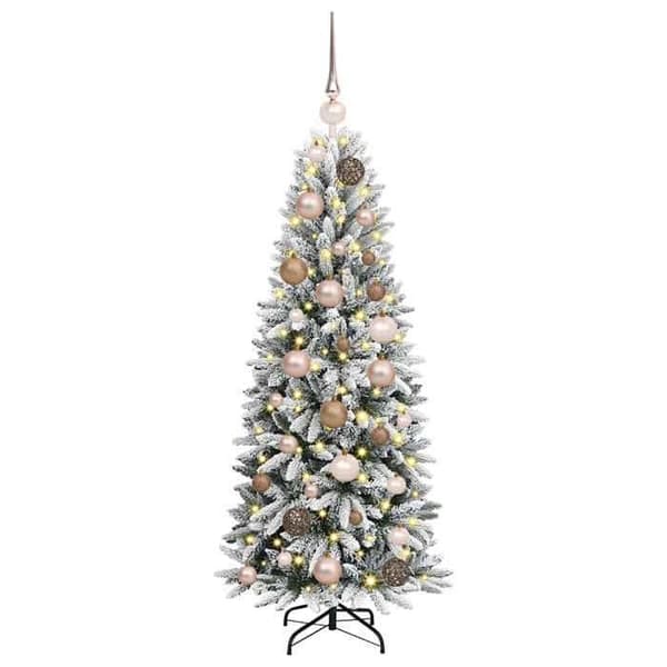 Maison Exclusive - Konstgjord Julgran Vit 120 cm Vit