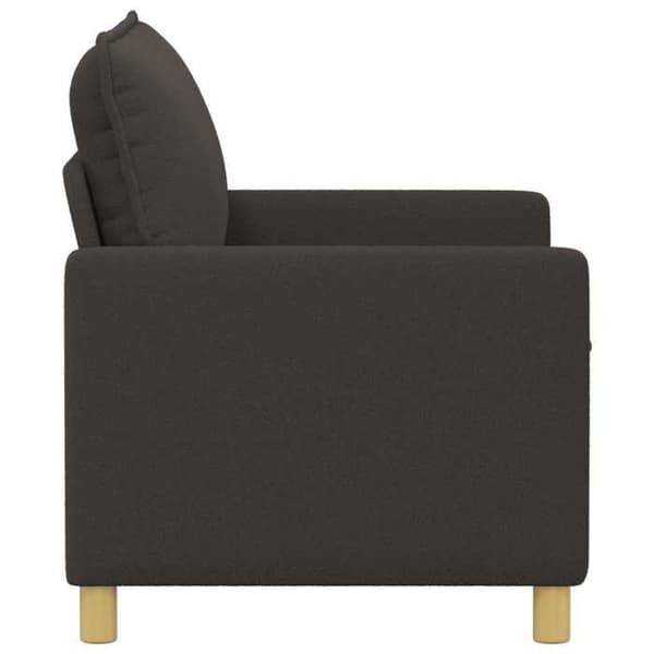 Maison Exclusive - Mörkgrå Soffa 126 x 81 x 87,5 cm Tyg
