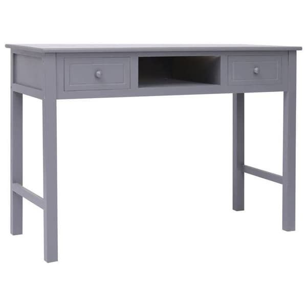 Maison Exclusive - Grå Kontor 110 x 45 x 76 cm Træ Grå
