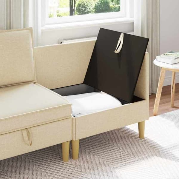 Maison Exclusive - Soffa med förvaring Tyg
