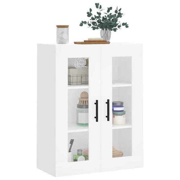 Maison Exclusive - Väggskåp vit 69,5x34x90 cm