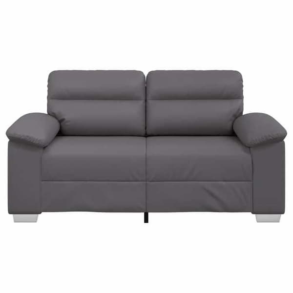 Maison Exclusive - 2-personers sofa grå 160x81x84 cm i kunstlæder