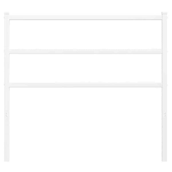 Maison Exclusive - Ersättningssänggavel i vit metall 100 cm