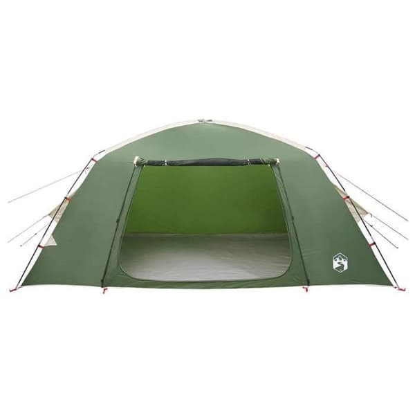 Tält - EXKLUSIVT HUS - Modern Stuga - 400×210×180 cm - Vattentålig polyester - Grön, snabb montering