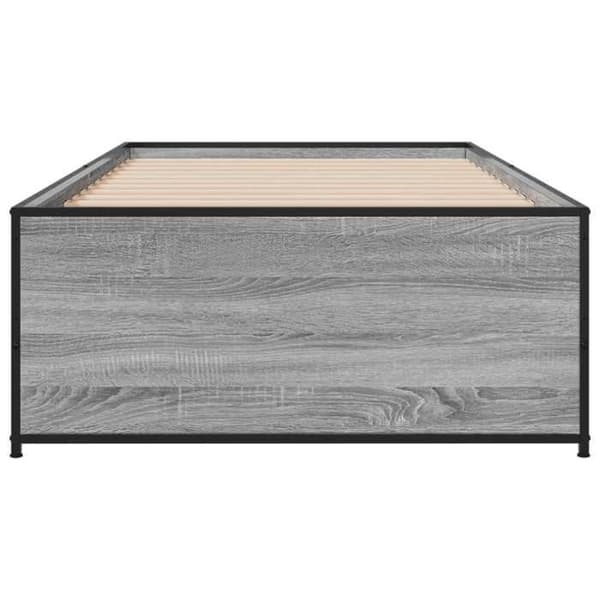 Maison Exclusive - Sengestel uden madras sonoma grå 75x190 cm