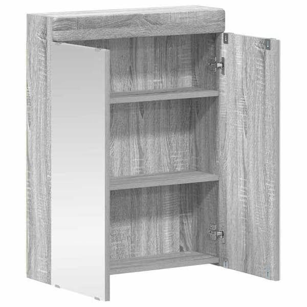 Maison Exclusive - TULUM Sonoma harmaa peilikaappi Gris Sonoma