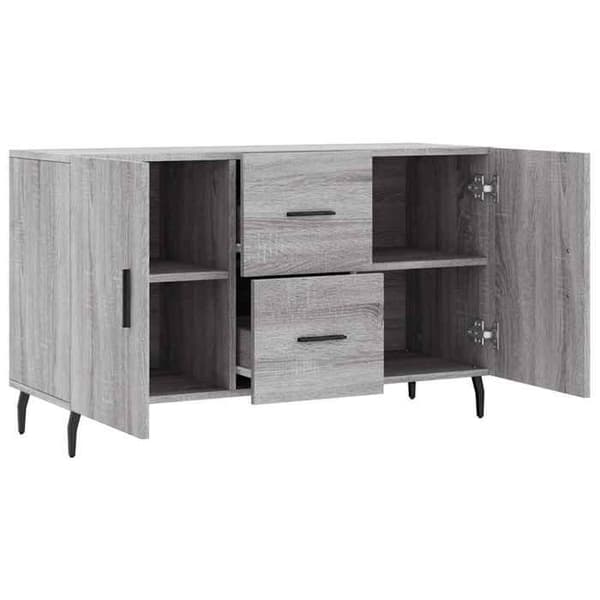 Maison Exclusive - Buffé Sonoma grå 100x36x60 cm ingenjörsträ