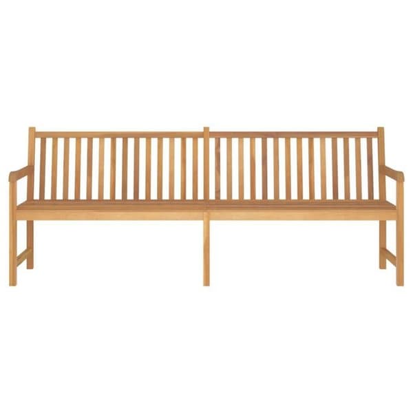 Maison Exclusive - Bænk til haven 228 cm solid teaktræ