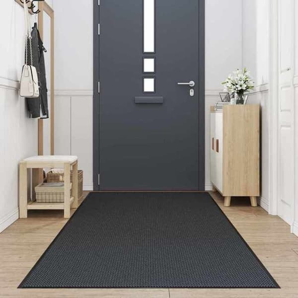 Maison Exclusive - Sort dørmåtte 115x300 cm