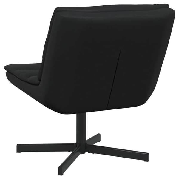 Maison Exclusive - Drejestol Sort 63 x 75 x 76 cm PU glans Svart