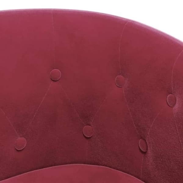 Maison Exclusive - Bordeaux punainen samettituoli