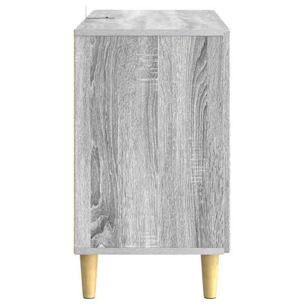 Maison Exclusive - Buffé Sonoma grå 89 x 34,5 x 60 cm Ingenjörsträ Sonoma grå