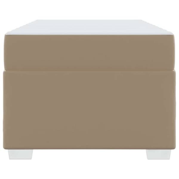 Maison Exclusive - Sängram Cappuccino 100 x 200 cm PVC