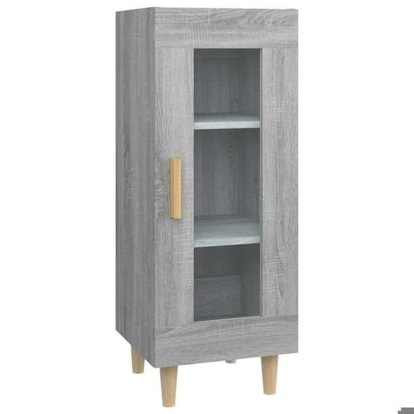 Maison Exclusive - Buffet Sonoma grå 34,5x34x90 cm Ingeniørtræ Grå