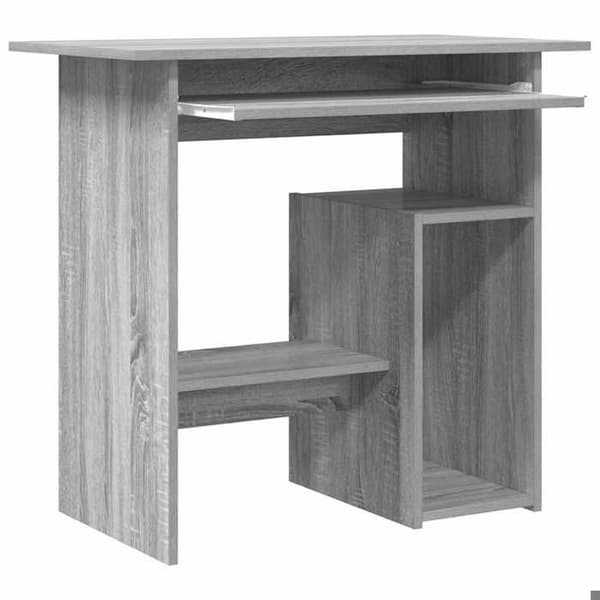 Maison Exclusive - Kontor Sonoma grå 80x45x74 cm Ingenjörsträ