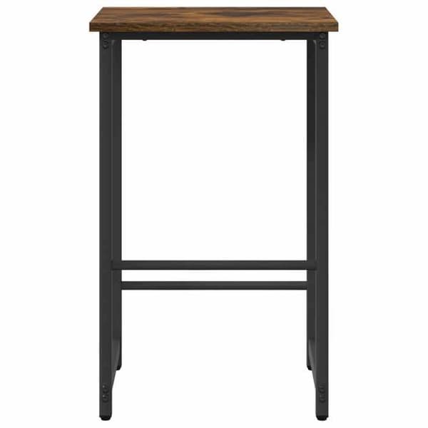 Maison Exclusive - Barstol 2 st Rökt ek 40 x 32 x 74 cm