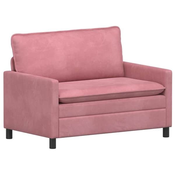 Maison Exclusive - Set av Soffor 2 st Rosa Sammet