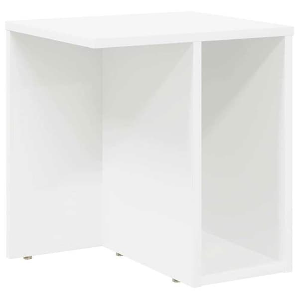 Maison Exclusive - Sidobord 2 st Vit 37 x 32 x 40 cm Ingenjörsträ