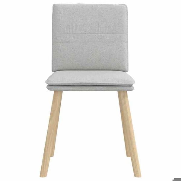 Maison Exclusive - Matstolar set om 2 grå moln tyg