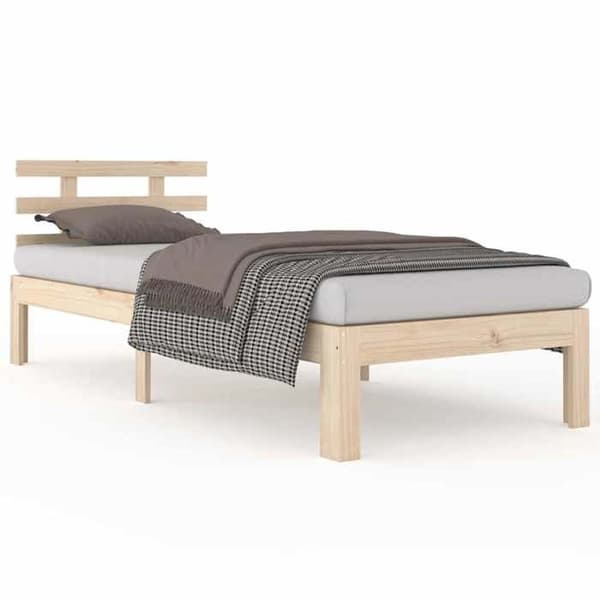 Maison Exclusive - Patja ilman runkoa massiivipuusta 90x200 cm
