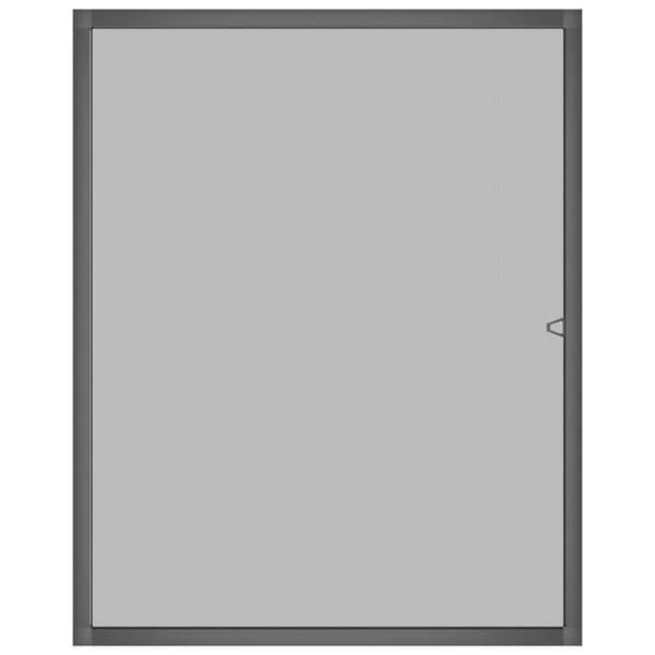 Maison Exclusive - Insektnet til vinduer Anthracite 110 x 130 cm