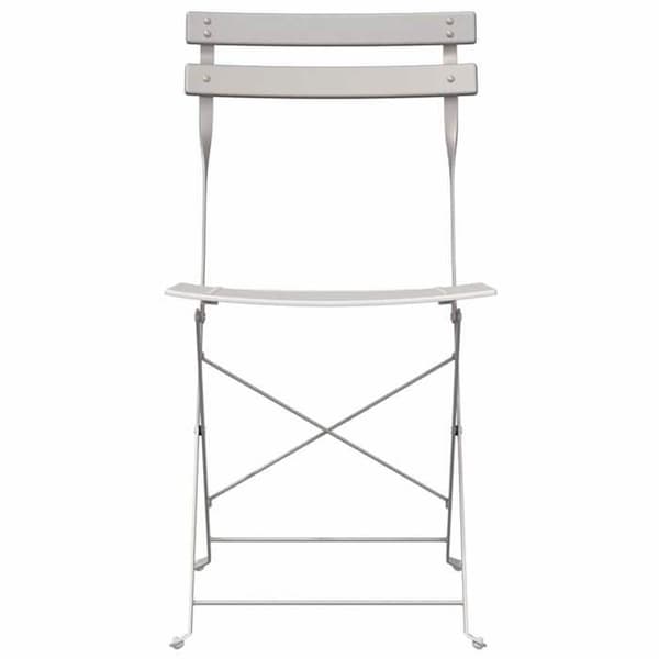 Maison Exclusive - 2 stk. foldbar havestol Beige Metal