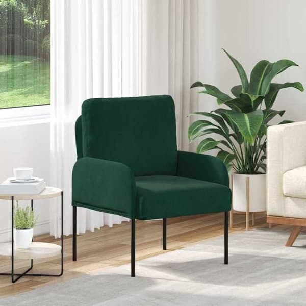 Maison Exclusive - Sofaer med pude 55cm Mørkegrøn Krydsfiner
