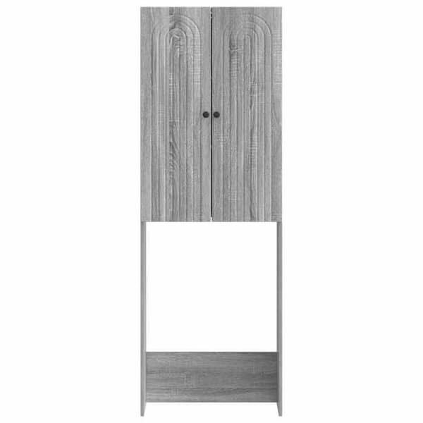 Maison Exclusive - Toilettskabe ALKMAAR Sonoma grå 66 x 25,5 x 190 cm