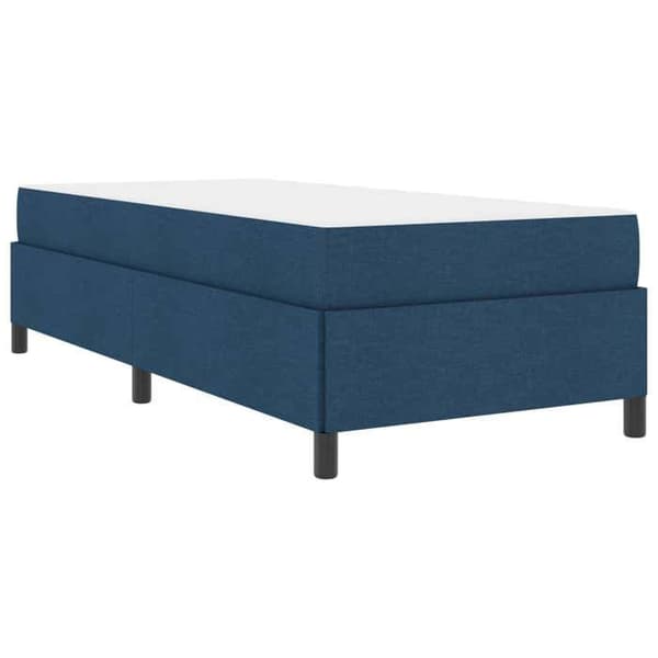 Maison Exclusive - Blå resårmadrass 90 x 190 cm tyg Blå