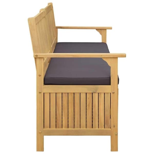 Maison Exclusive - Förvaringsbänk 2-sits 148 x 63 x 84 cm Rektangulär