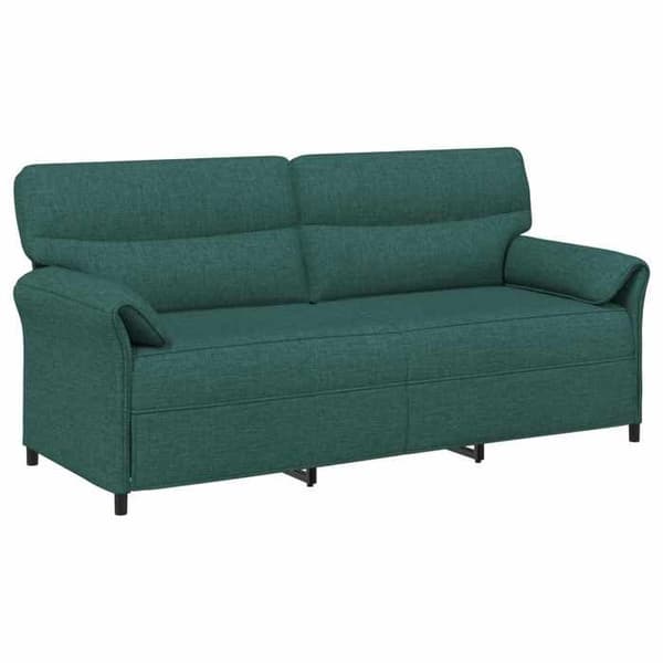 Maison Exclusive - Sæt af 2 sofaer Mørkegrøn Stof