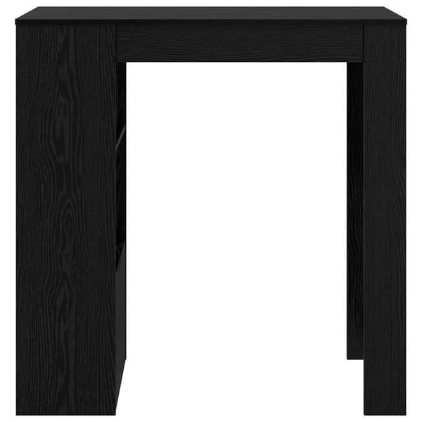 Barbord - EKSKLUSIV HUS - 102 x 50 x 103,5 cm - Ingeniørtræ - Sort - Nem montering