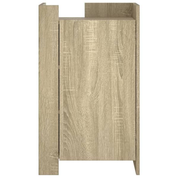 Maison Exclusive - Buffé ek sonoma 45x35x75 cm ingenjörsträ