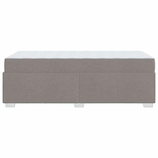 Maison Exclusive - Sängram Taupe 100 x 200 cm tyg