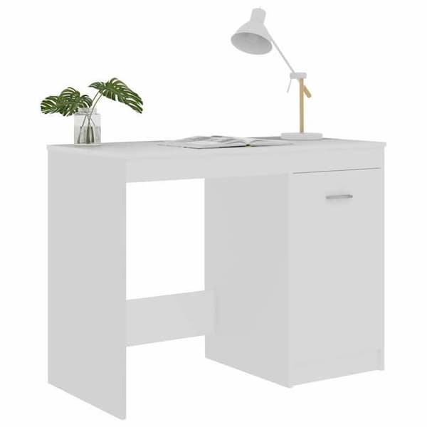 Maison Exclusive - Kontor Vit 100x50x76 cm Ingenjörsträ