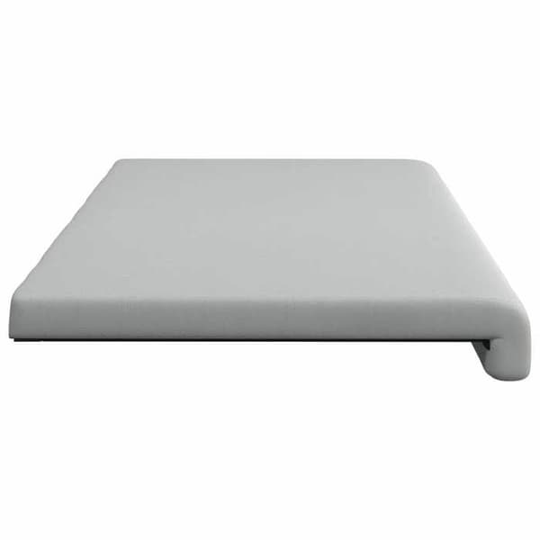Bænkepude - EKSKLUSIV HUS - Moderne - Tekstureret velour - Lys grå - Dybde 35 cm Ljusgrått