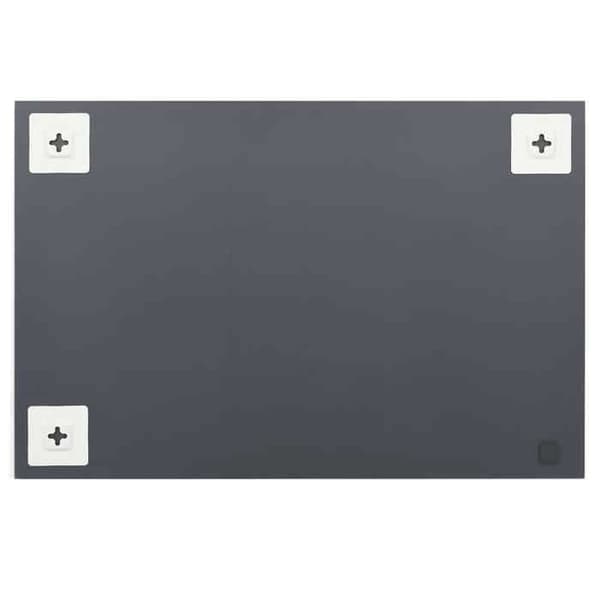 Maison Exclusive - Väggspegel med LED-lampor Rektangulär Glas