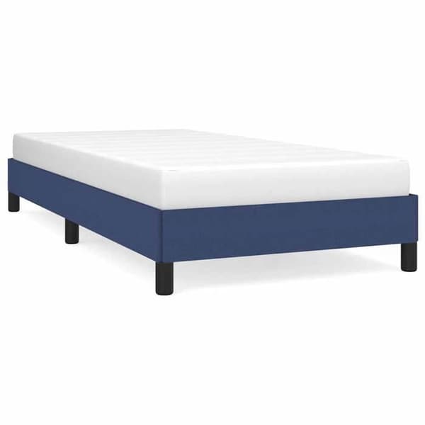 Maison Exclusive - Sengestel uden madras blå 80x200 cm stof