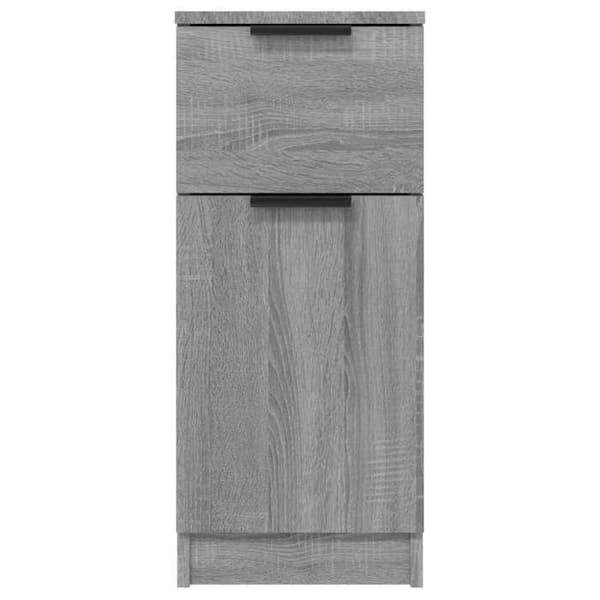 Maison Exclusive - Buffé Sonoma grå 30x30x70 cm Ingenjörsträ